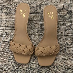 Mix No. 6 Women's Braided Sandals in Tan